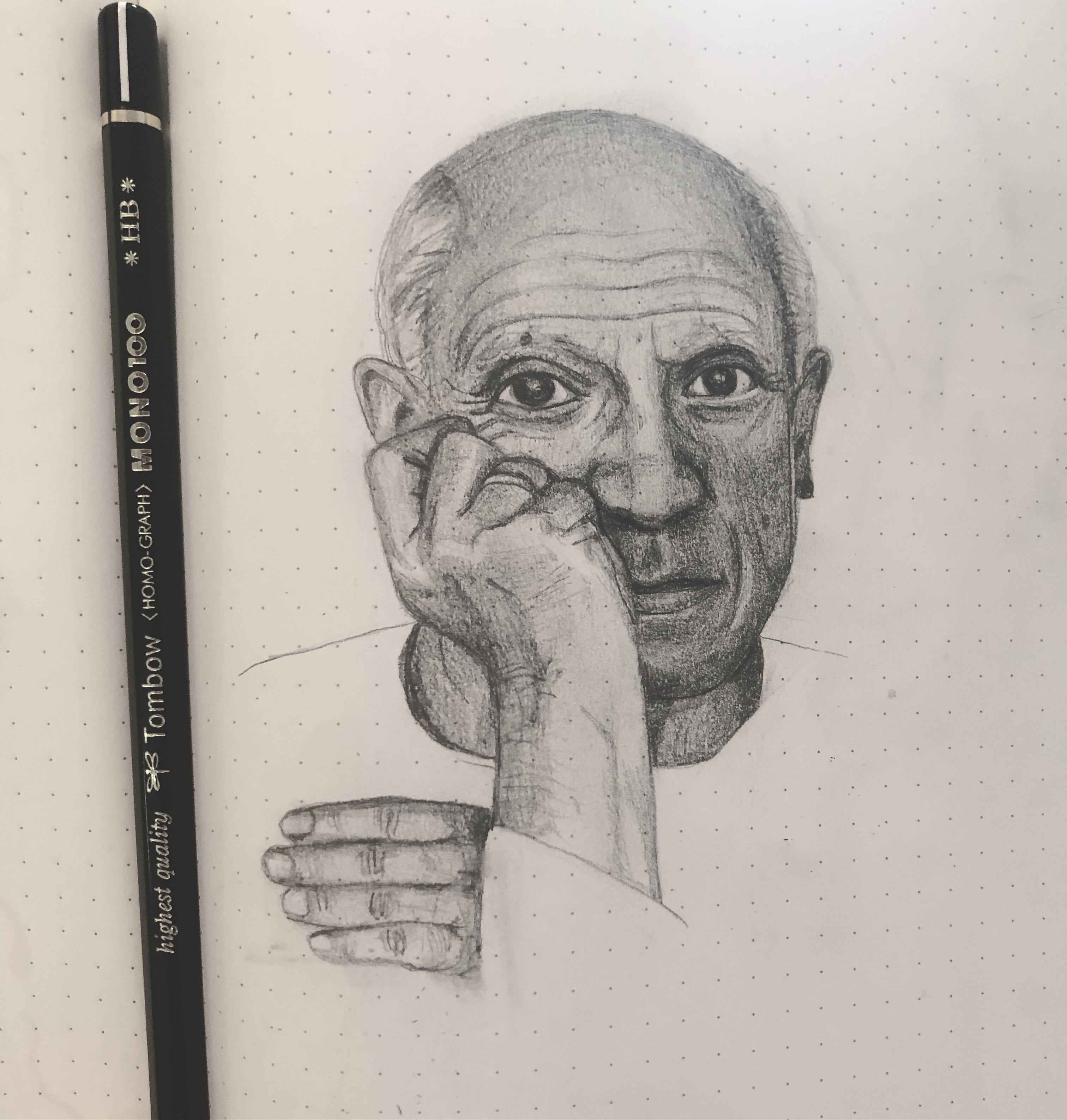 Pablo Picasso illustration