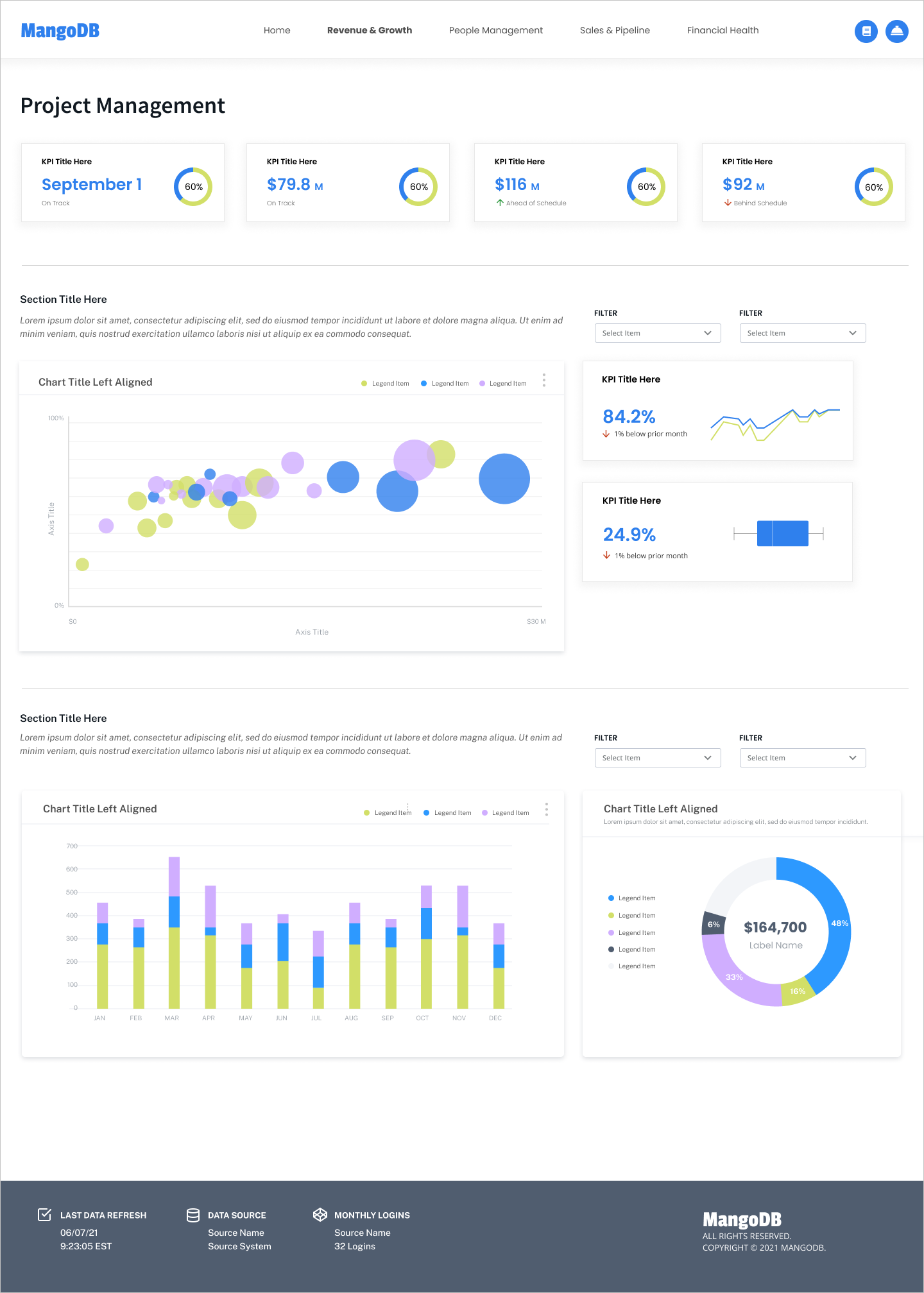 dashboard in light mode
