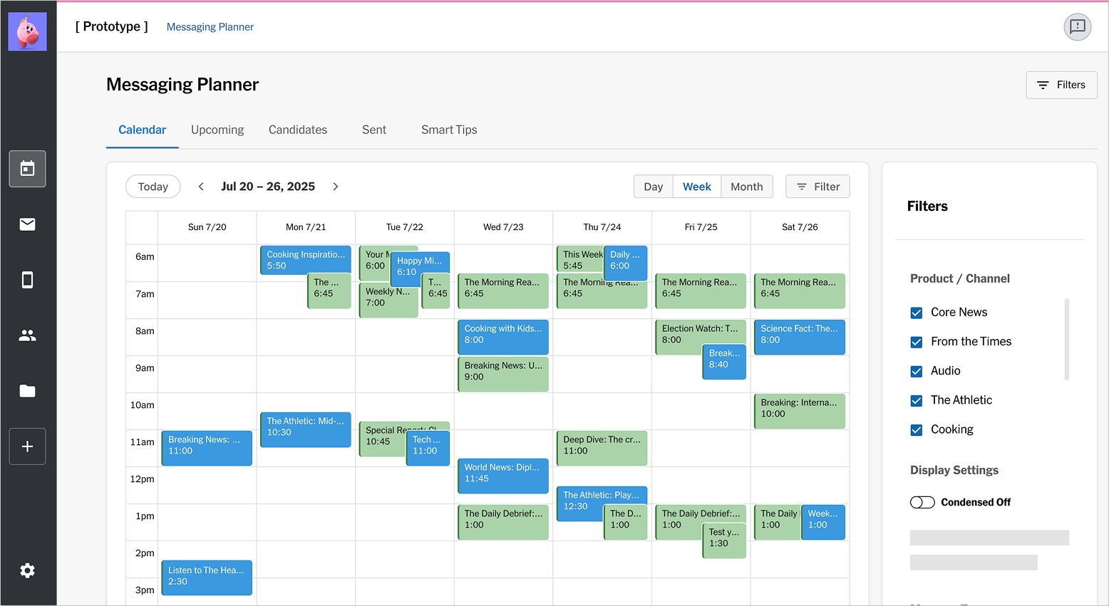 Calendar Prototype