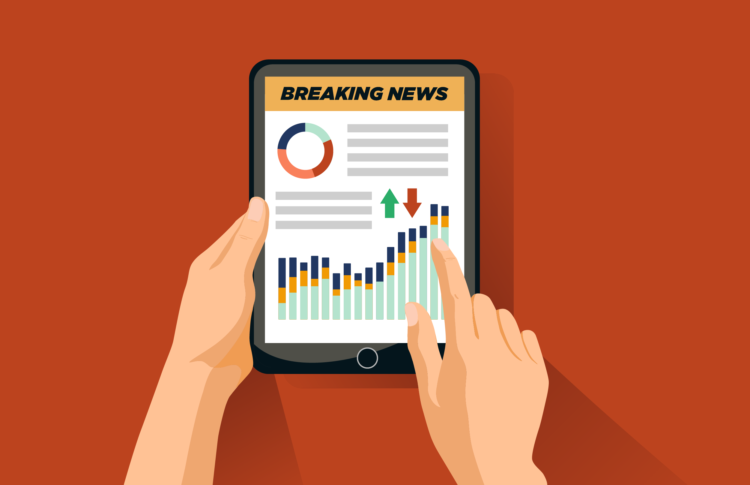 Breaking News Illustration